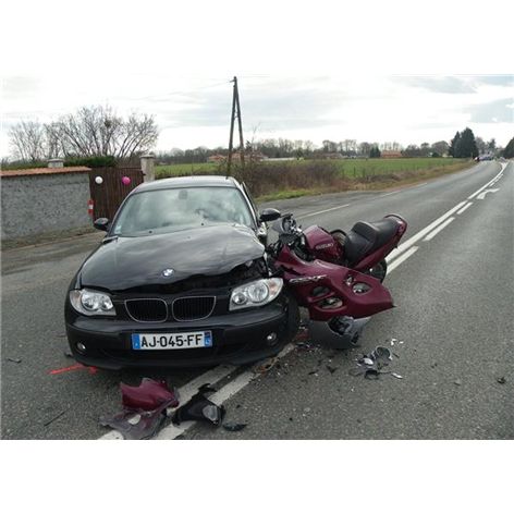Bmw bike crashes #3