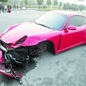 Porsche Turbo & BMW M3 After Street Race in China 