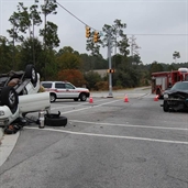 2-Vehicle Accident Sends One Person To Hospital in south carolina