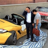 Porsche boxter s accident in Iran