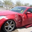 350z nissan accident in Dubai