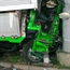 18 wheeler crash in to the bridge pole in Netherlands