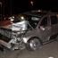 SUV crashed into the light pole in Morocco