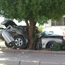 Jaguar driver crashed into a tree in kuwait